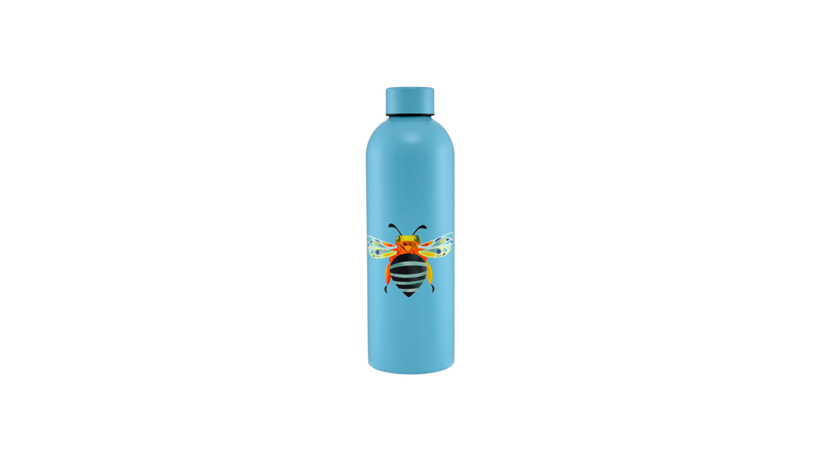 Maxwell and Williams Pete Cromer Insulated Bottle - Blue Banded Bee