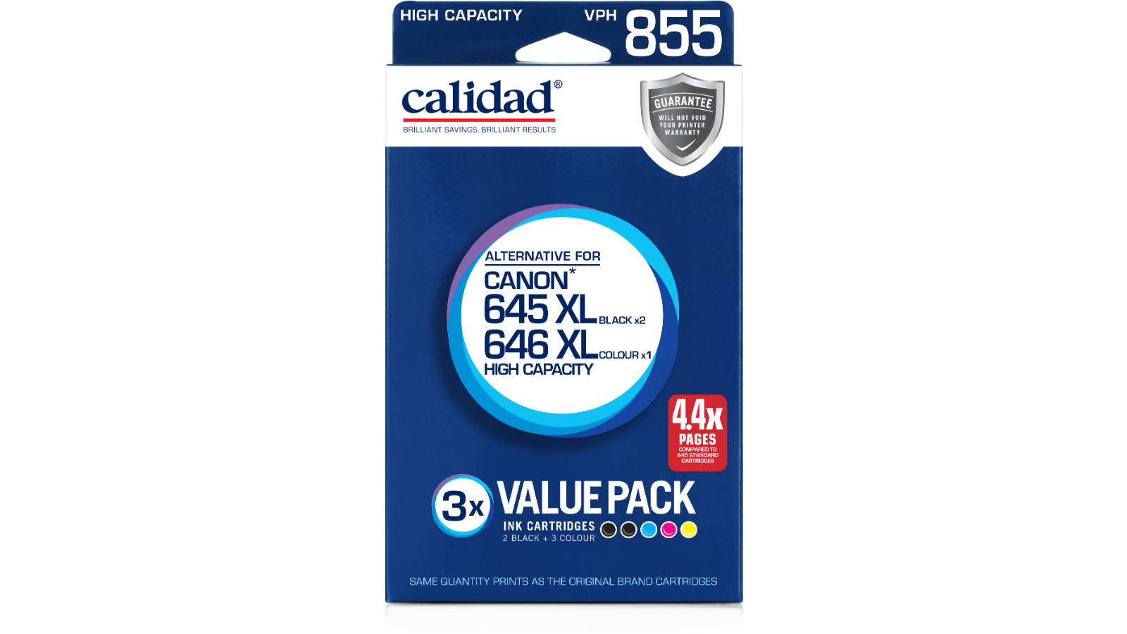 Calidad Canon PG-645XL X2 / CL-646 XL - Pack of 3