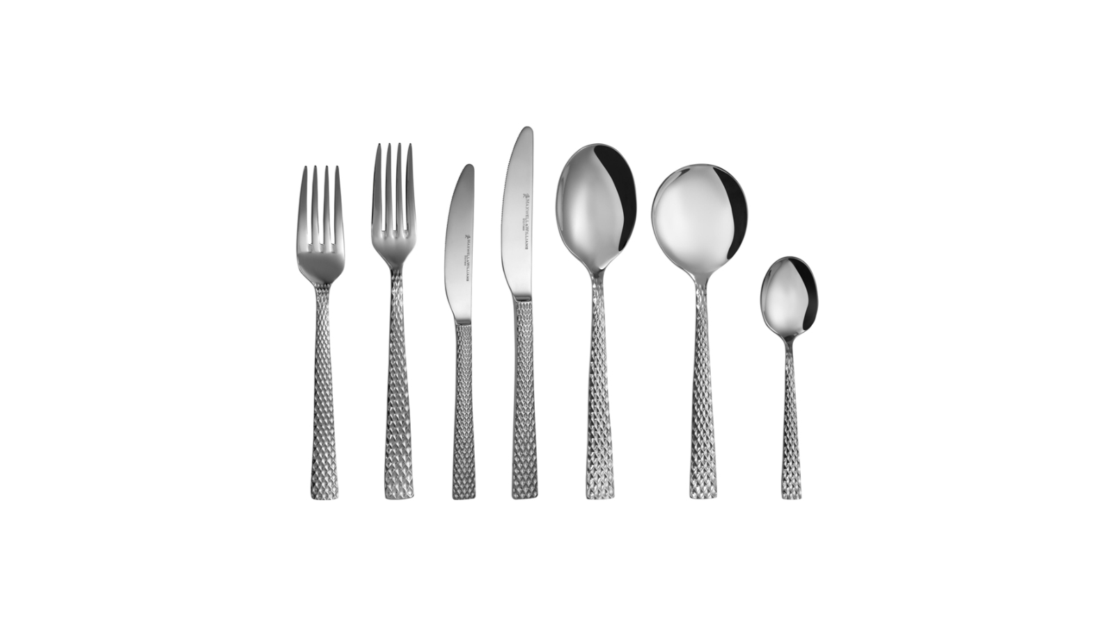 Maxwell and Williams 56 Piece High Quality Stainless Steel Diamonds Cutlery Set
