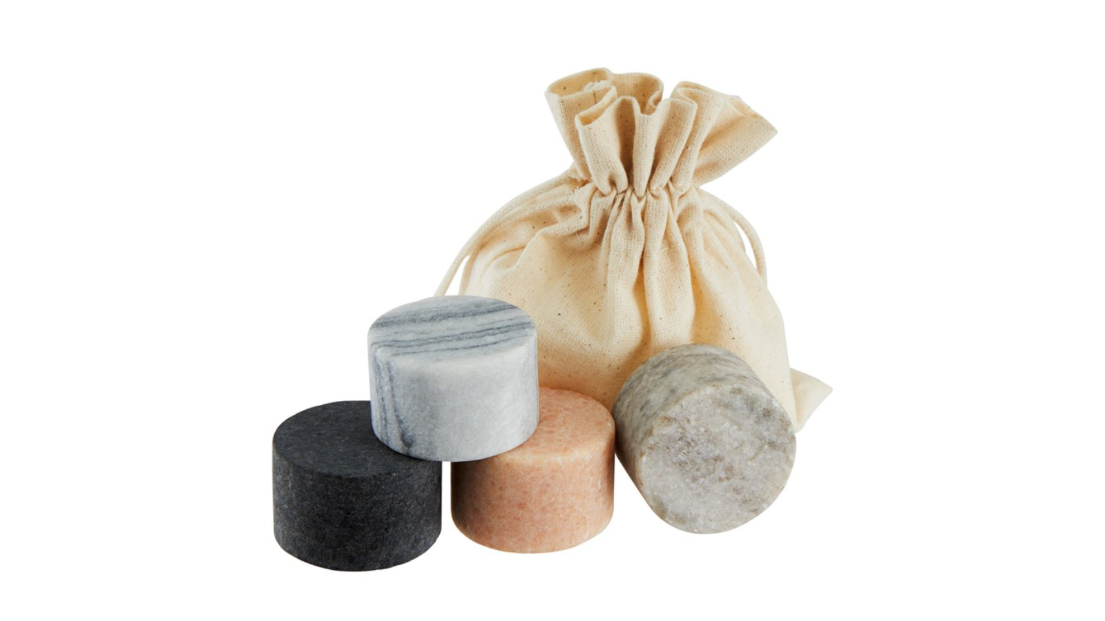 Maxwell and Williams Set of 4 Cocktail Co. Reusable Whisky Stones with Bag