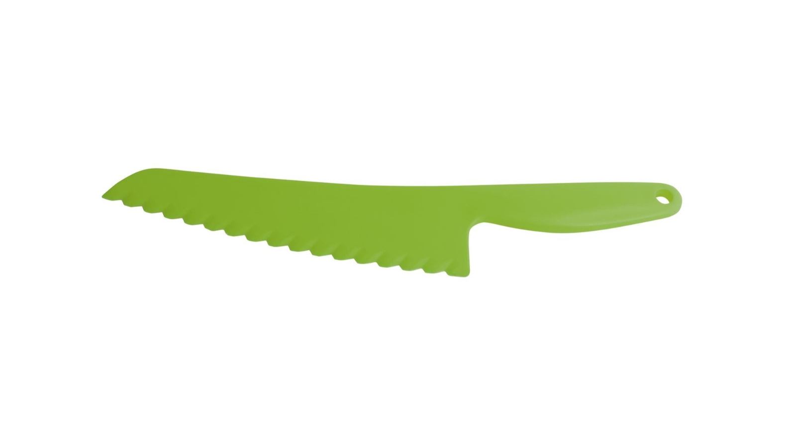 Cuisena 30cm Ergonomic Handle Salad Lettuce Knife - Green