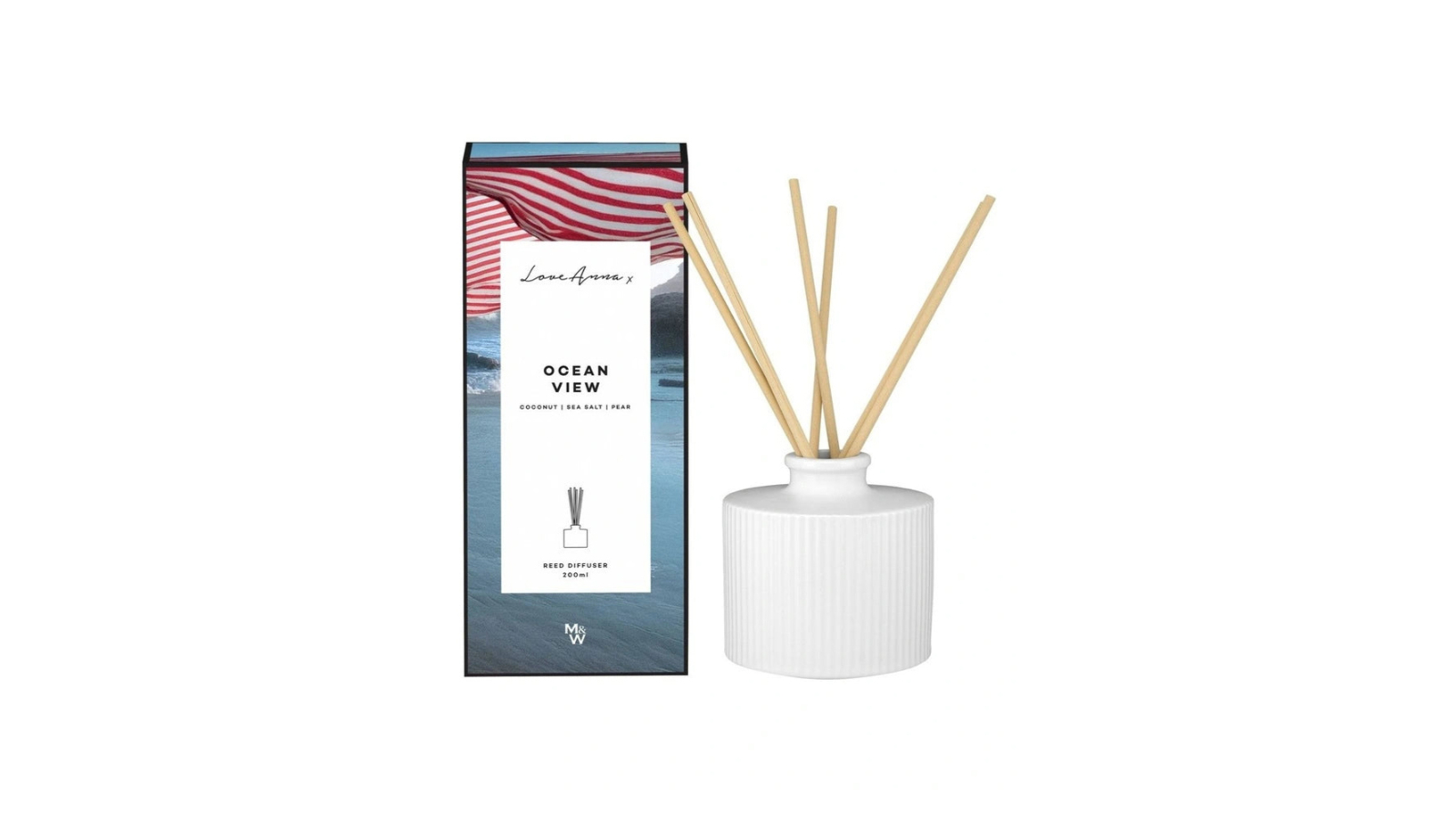 Love Anna X Gift Boxed Ocean View Scentimental Essential Oil Diffuser - 200ml
