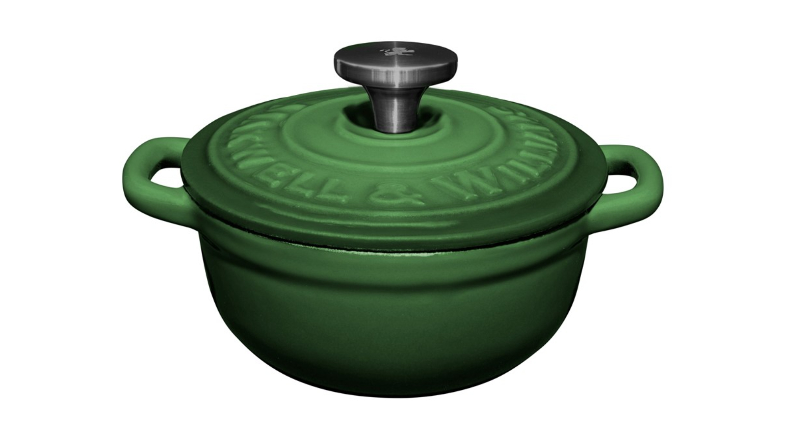 Maxwell and Williams Cookware Cast Iron Cocotte - English Racing Green