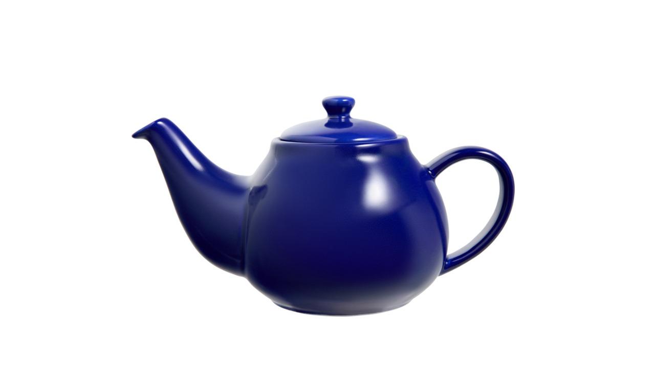 Maxwell and Williams 650ml Olde English Porcelain Teapot - British Blue