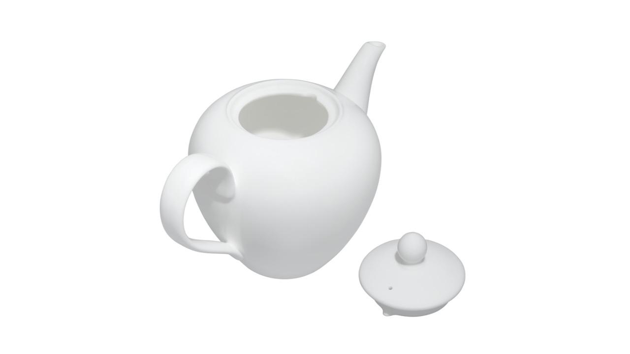 Maxwell and Williams Elegant Cashmere Tall Fine Bone China Teapot - 1 Litre