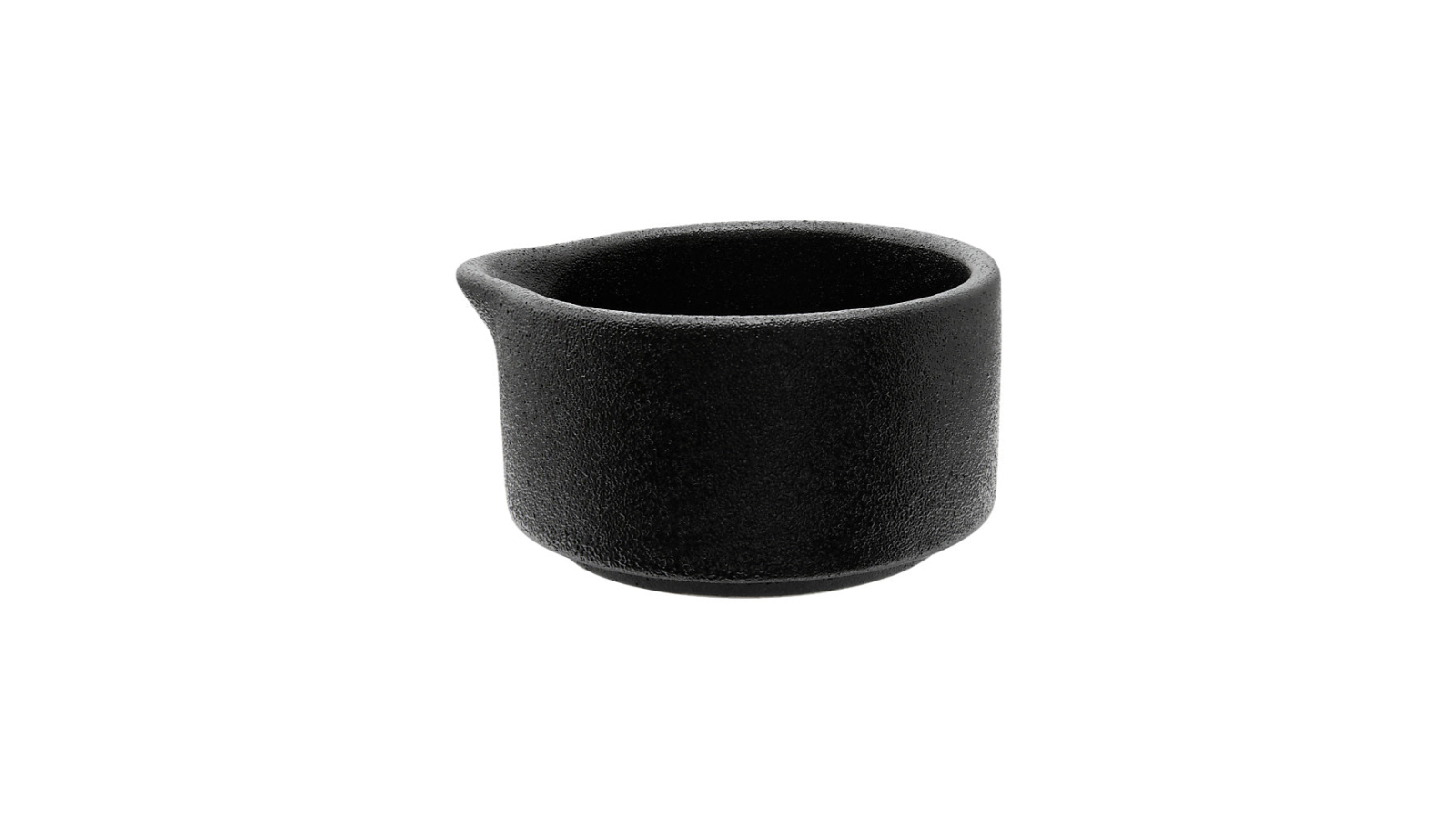 Maxwell and Williams 130ml Caviar Durable Porcelain Sauce Dish/Pourer - Black