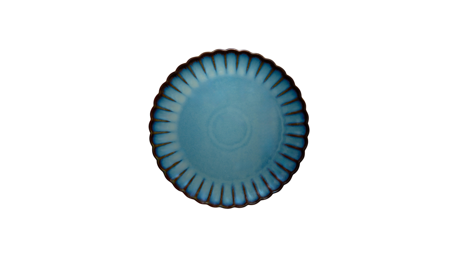 Casa Domani 27cm Elegant Durable Stoneware Solare Dinner Plate - Azure