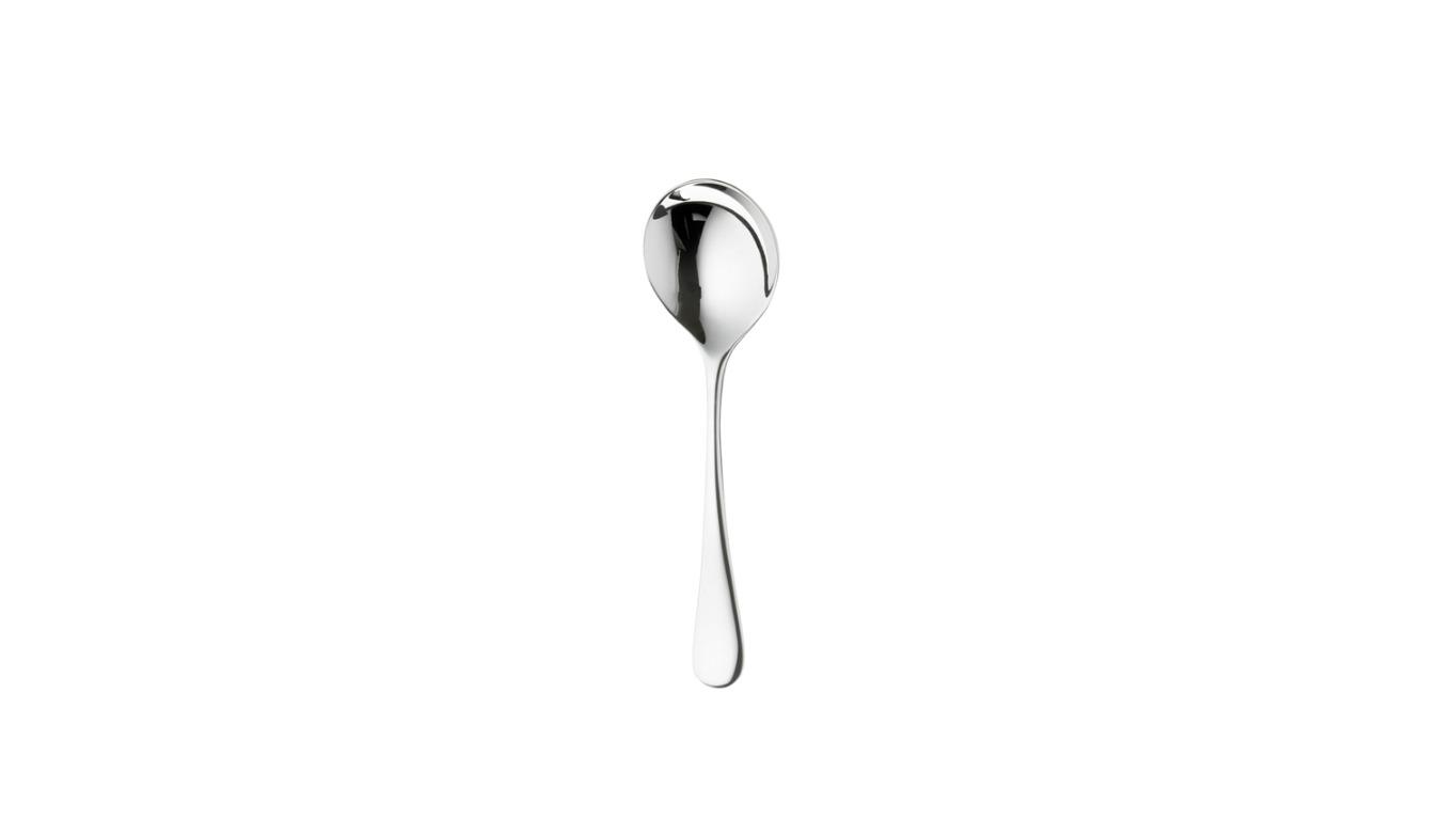 Robert Welch Radford Utensils Collection Round Bowl Stainless Steel Soup Spoon