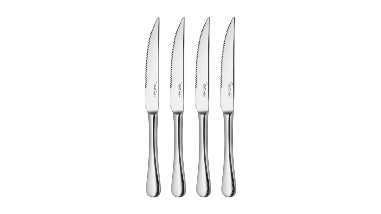 Robert Welch 4 Piece Radford Steak Knife Set Mirror Polished - Stainless Steel
