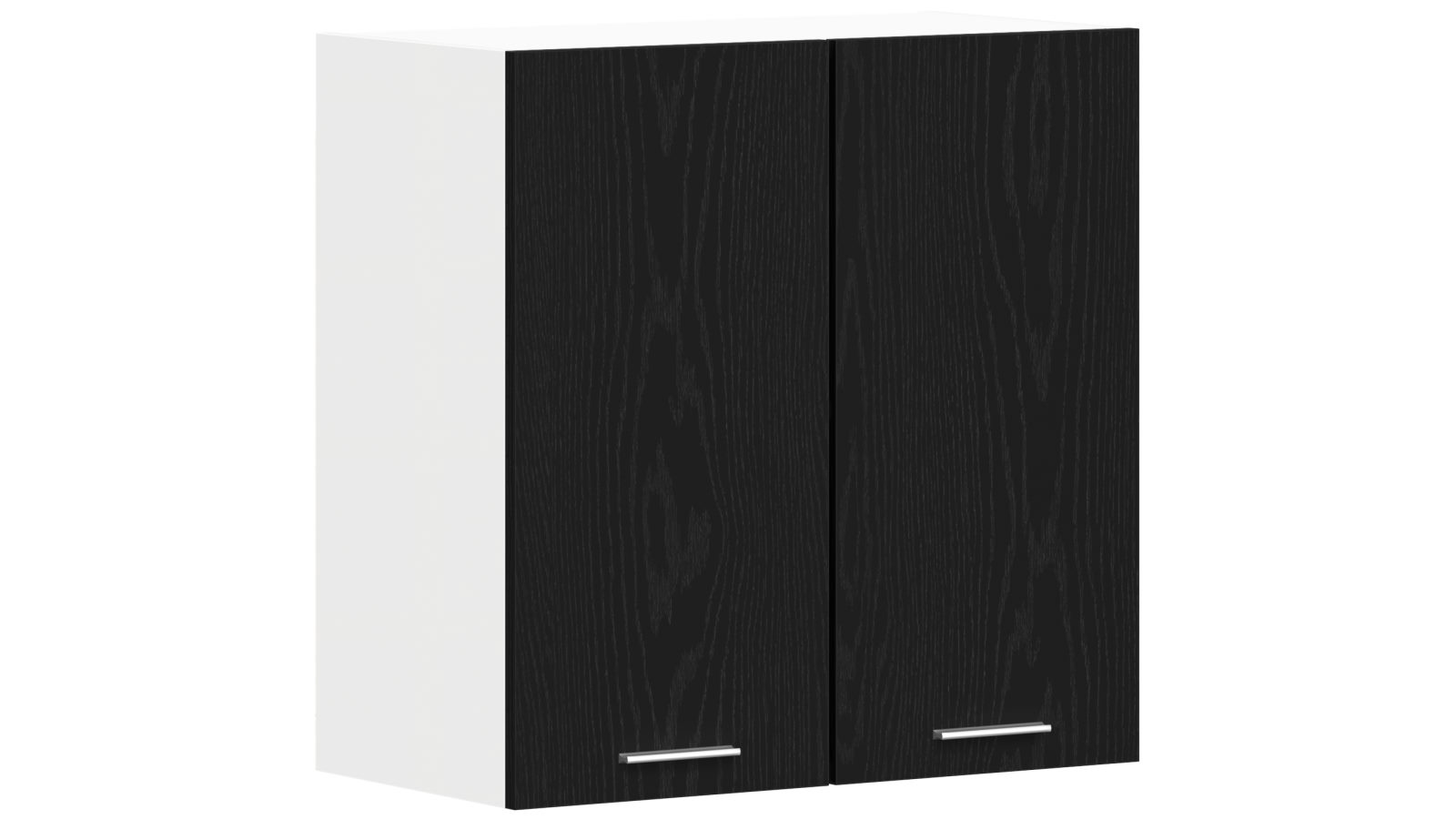 vidaXL 60 x 31 x 60cm Engineered Wood Hanging Oak Cabinet - Black