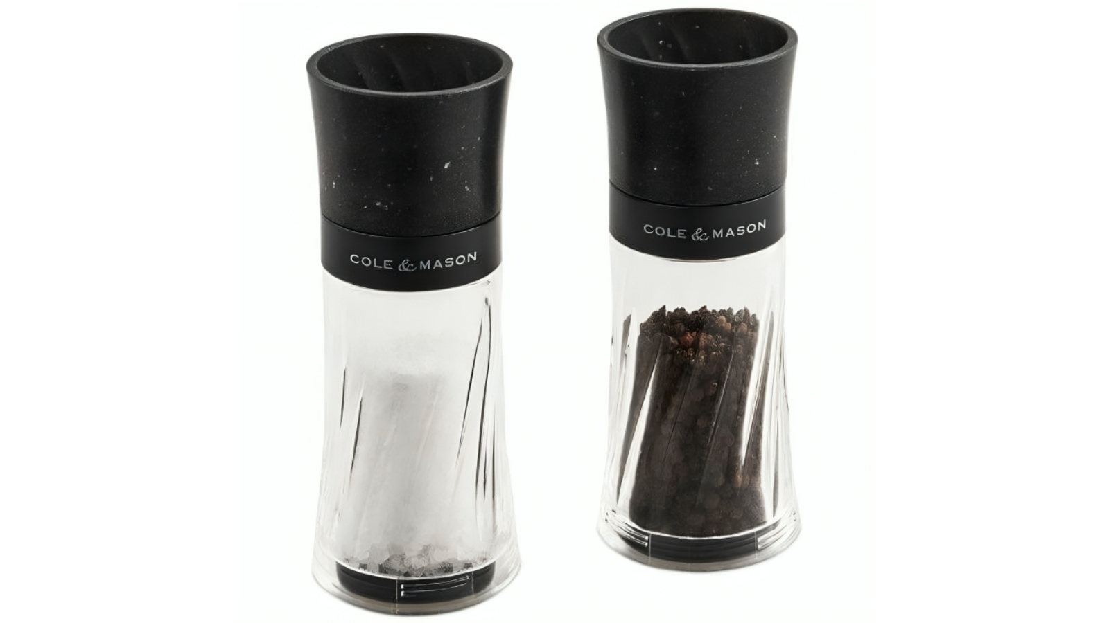 Cole and Mason 2 Piece Warwick Inverta Salt/Pepper Mill Set - 5.79 x 5.79 x 1.5cm