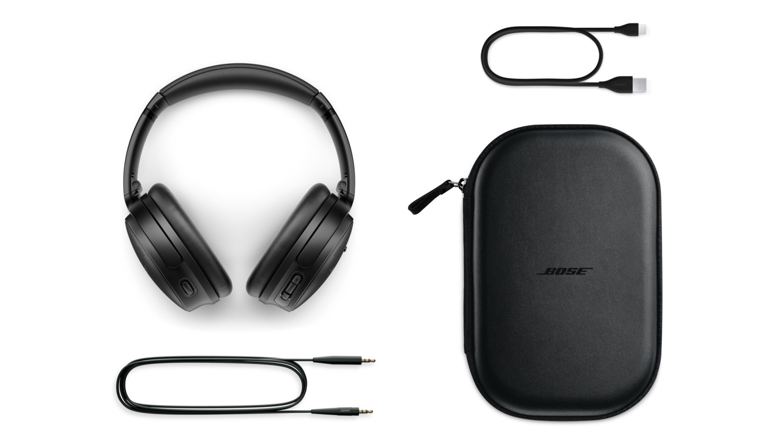 Bose QuietComfort 45 Wireless Noise Cancelling Headphones Black