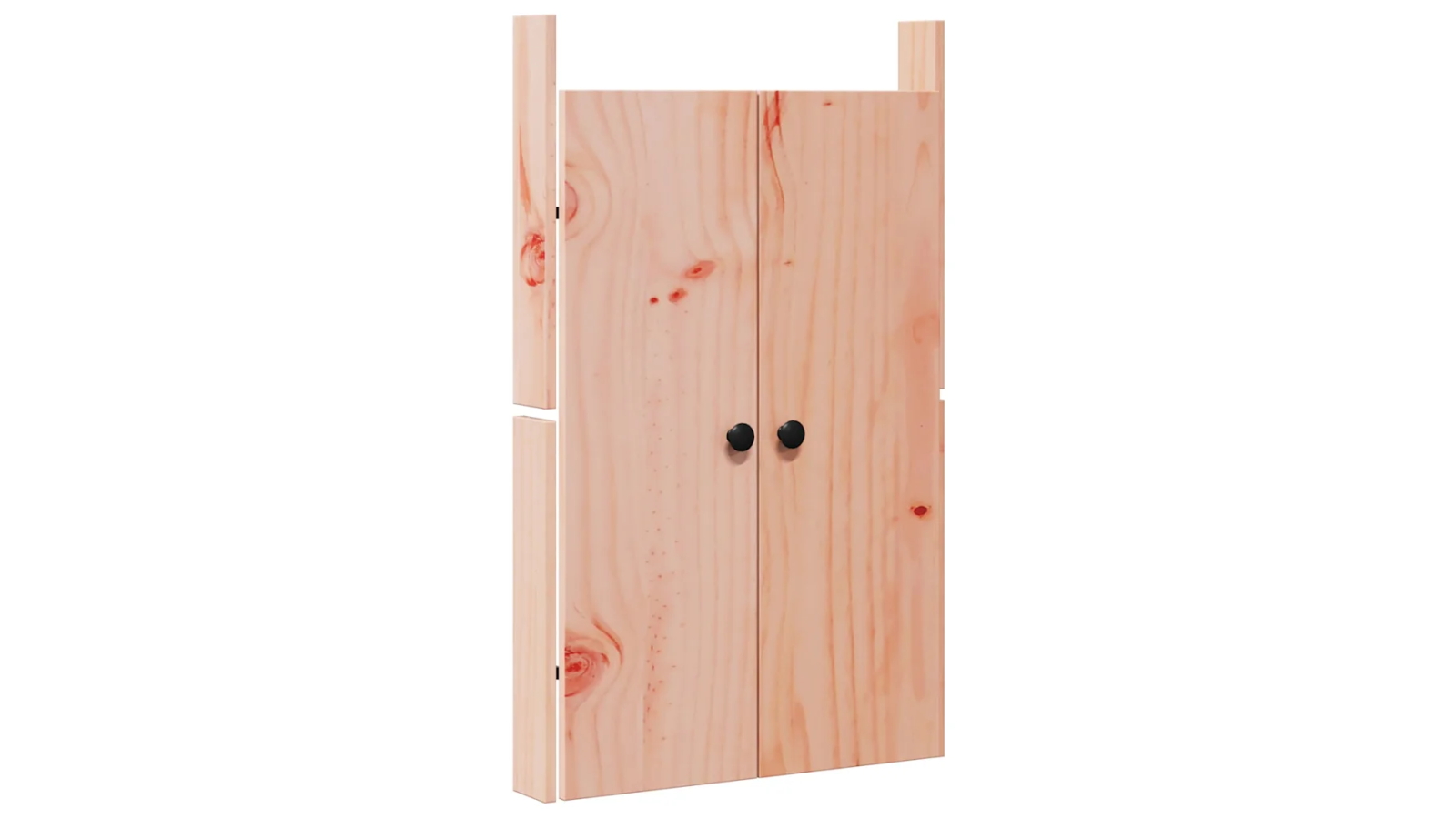 vidaXL Brown Solid Douglas Fir Wood Kitchen Door - 50 x 9 x 82cm