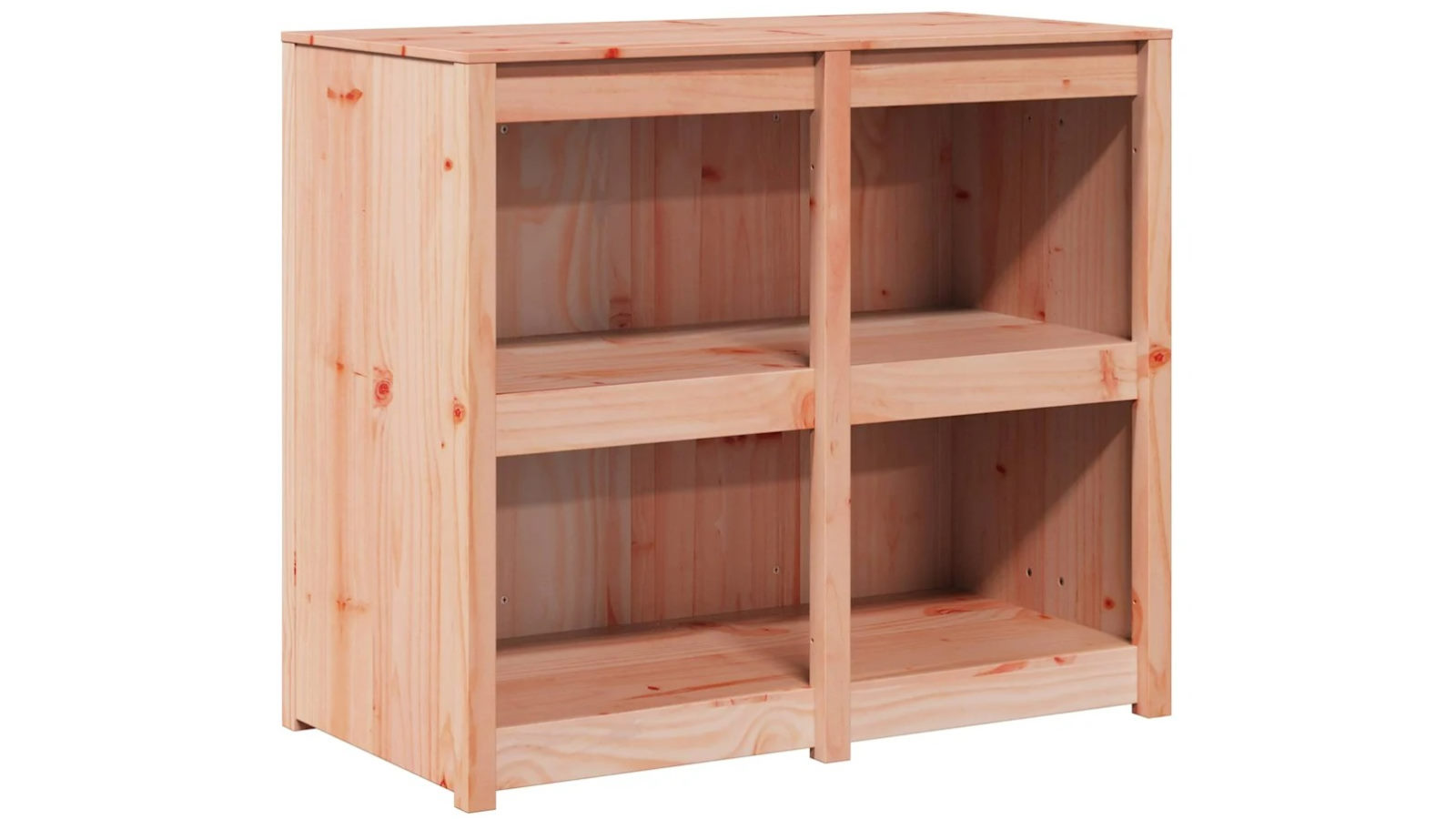 vidaXL 106 x 55 x 92cm Solid Douglas Fir Wood Kitchen Cabinet - Brown 
