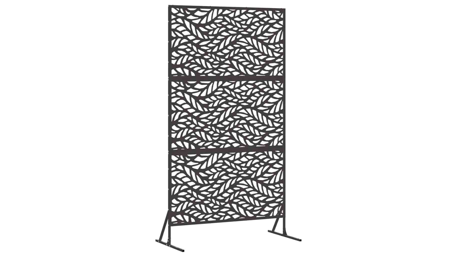 vidaXL Black Outdoor Privacy Screen