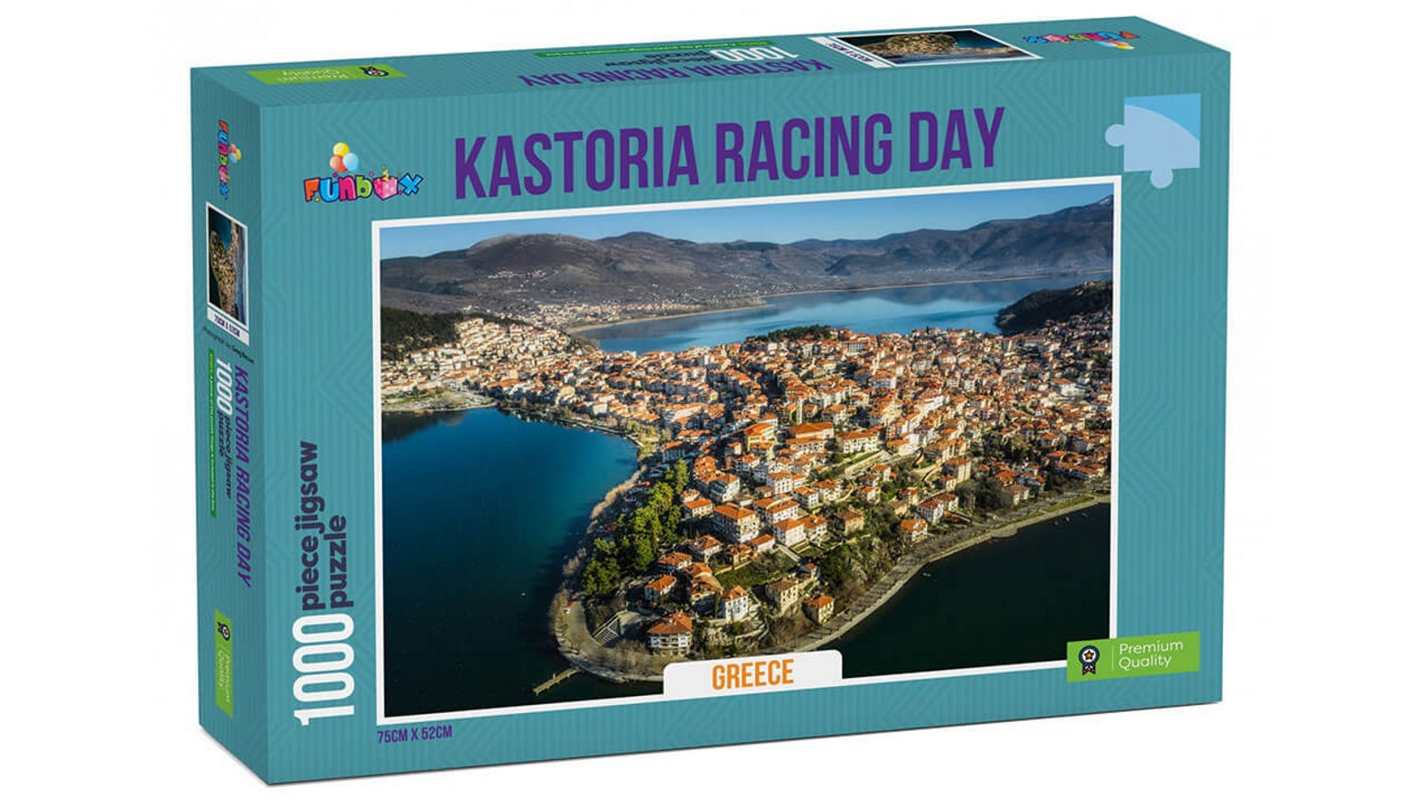 Funbox Kastoria Racing Day Greece 1000 Piece Puzzle