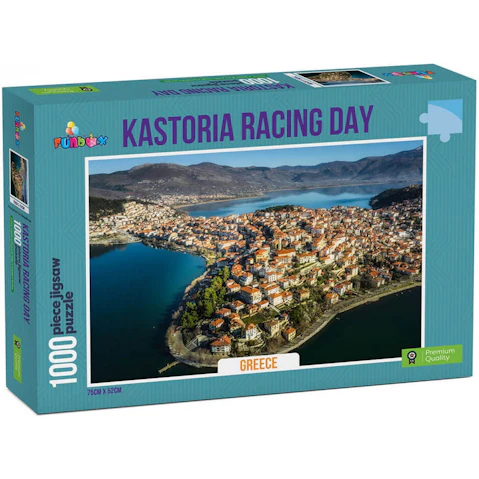 Funbox Kastoria Racing Day Greece 1000 Piece Puzzle