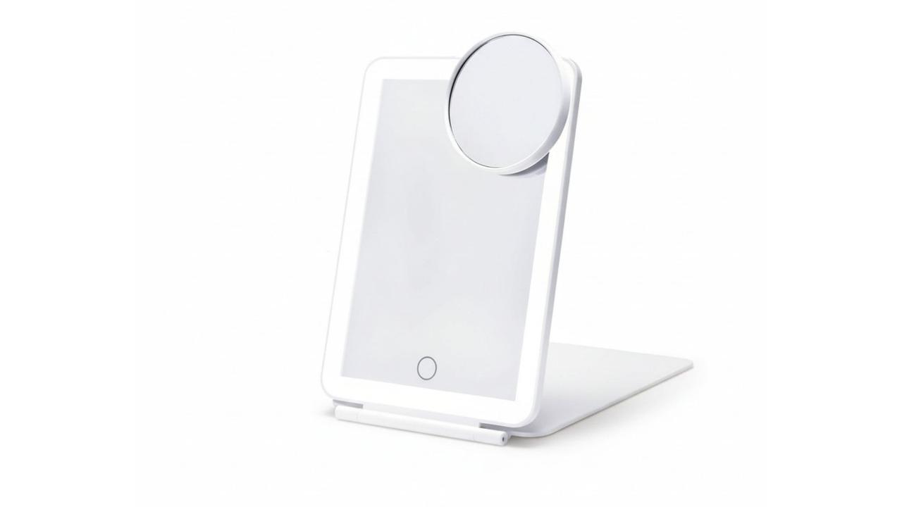 Vikus White 10X Magnifying Makeup Mirror