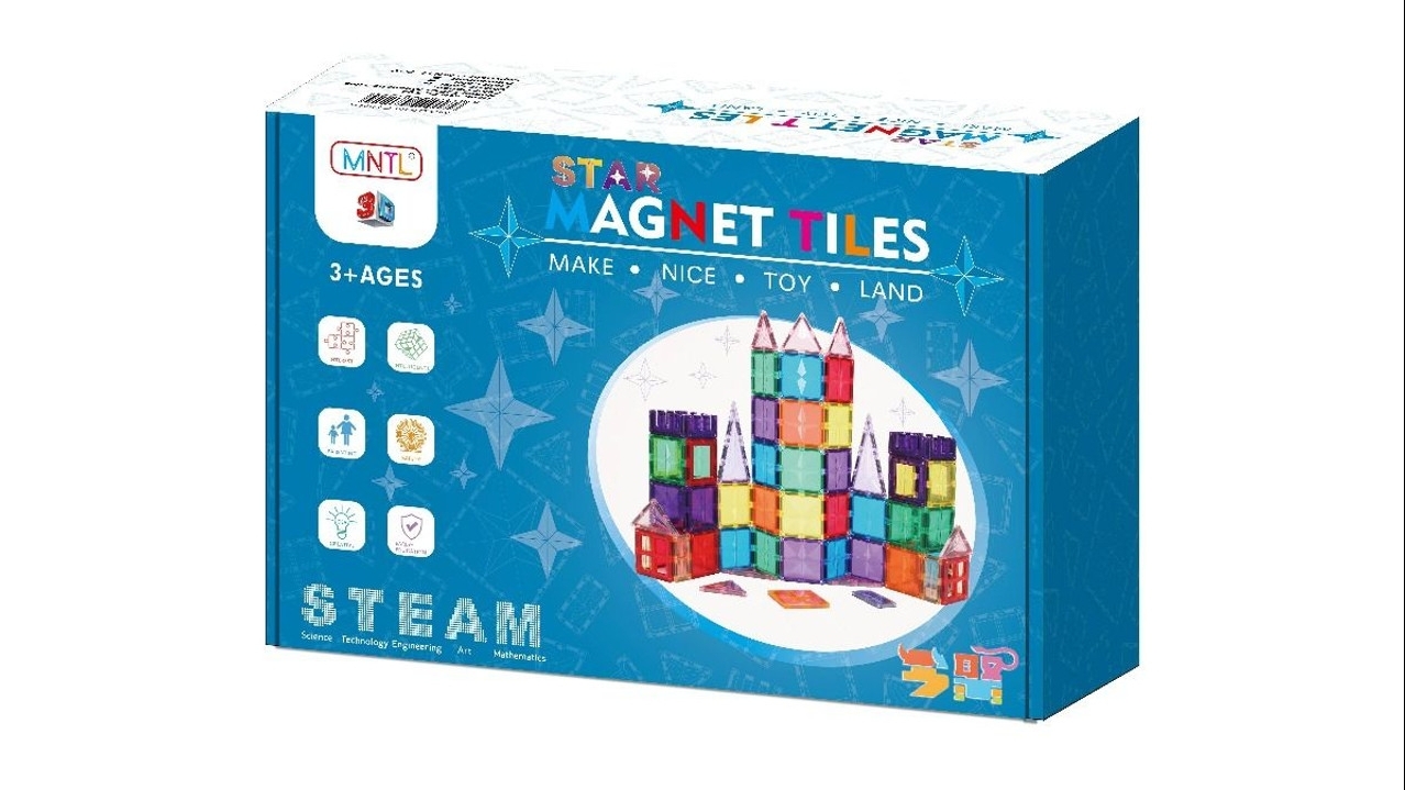 MNTL Magnetic Tile - 72 Piece