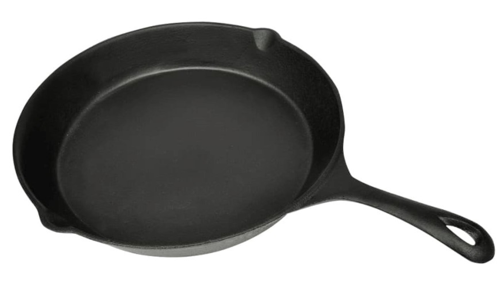 vidaXL Cast Iron BBQ Grill Fry Pan Round Plane - 30cm