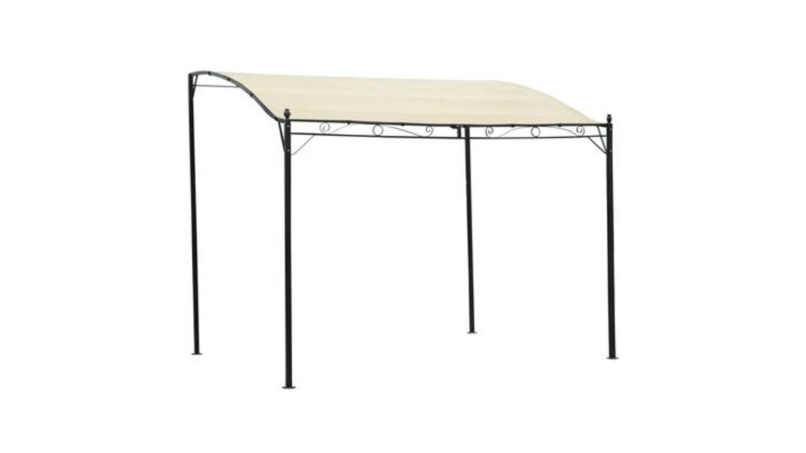 vidaXL Fabric Gazebo - Cream White