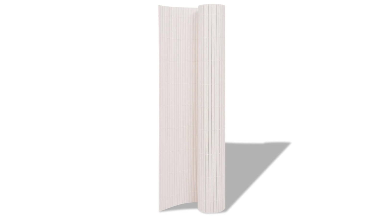 vidaXL White PVC Garden Fence - 150 x 300cm