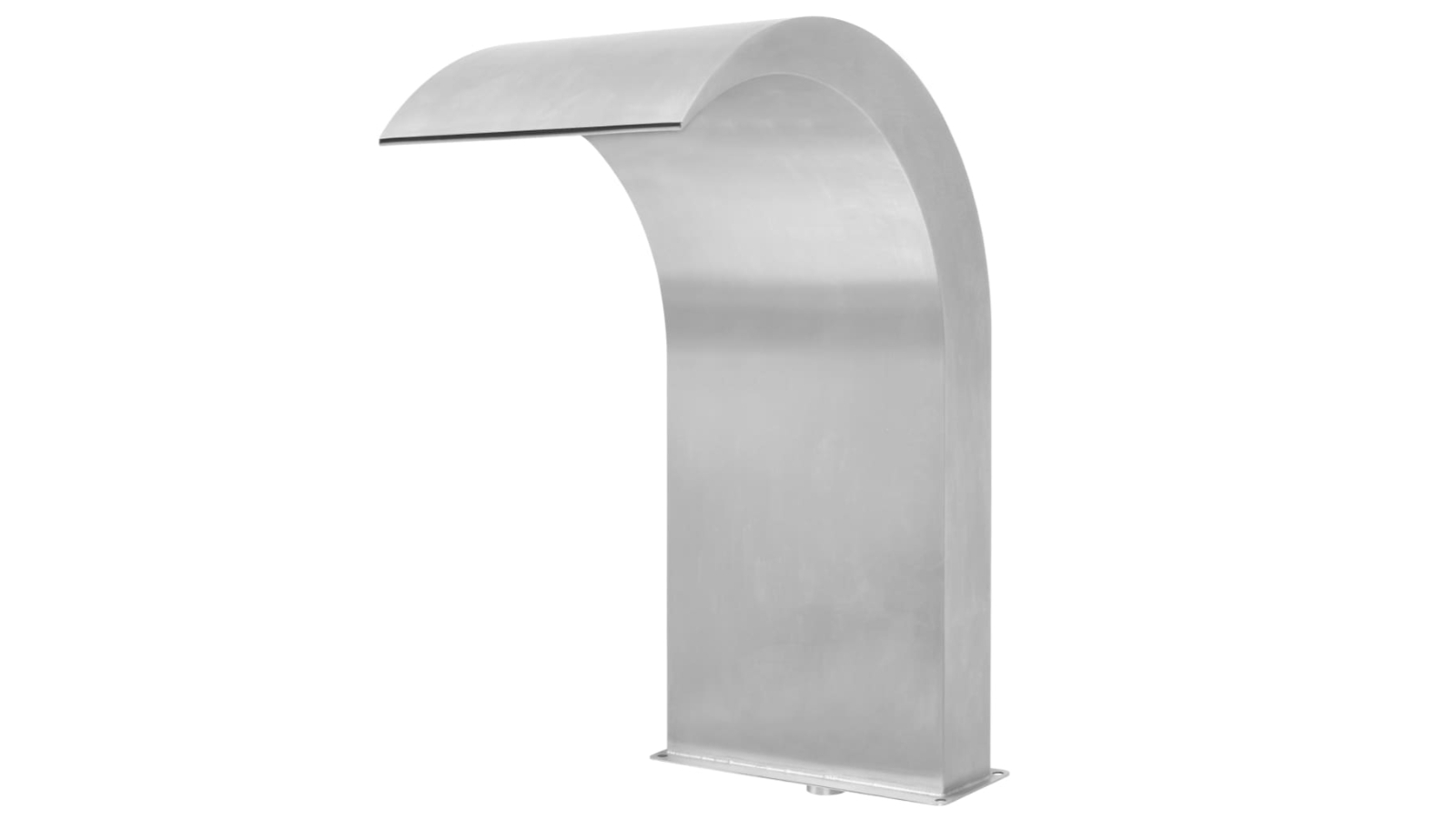 vidaXL Silver Pool Fountain Stainless Steel - 45 x 30 x 65cm