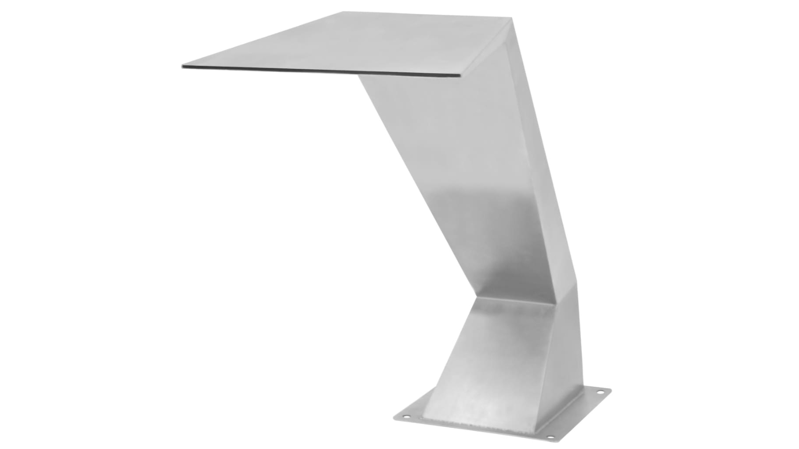 vidaXL Silver Pool Fountain Stainless Steel - 64 x 30 x 52cm