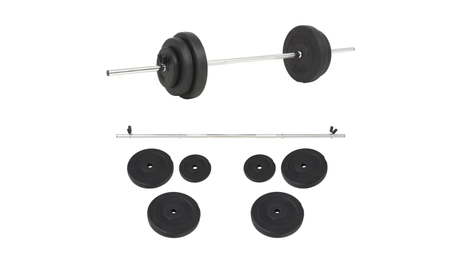 vidaXL Barbell Set - 30kg
