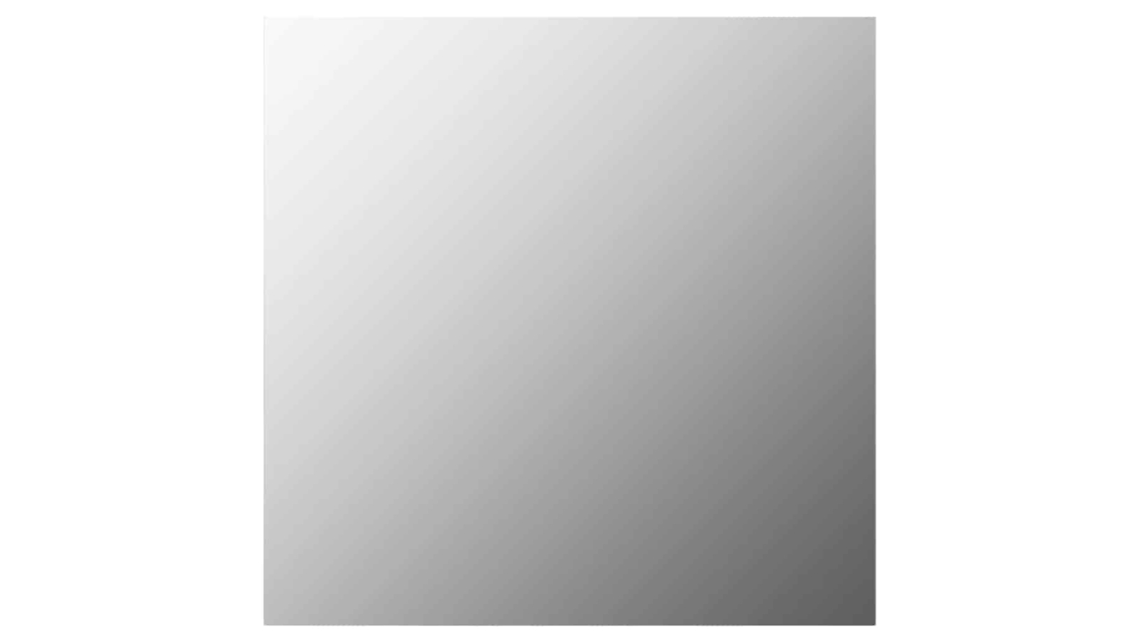 vidaXL Square Glass 50 x 50cm Wall Mirror 