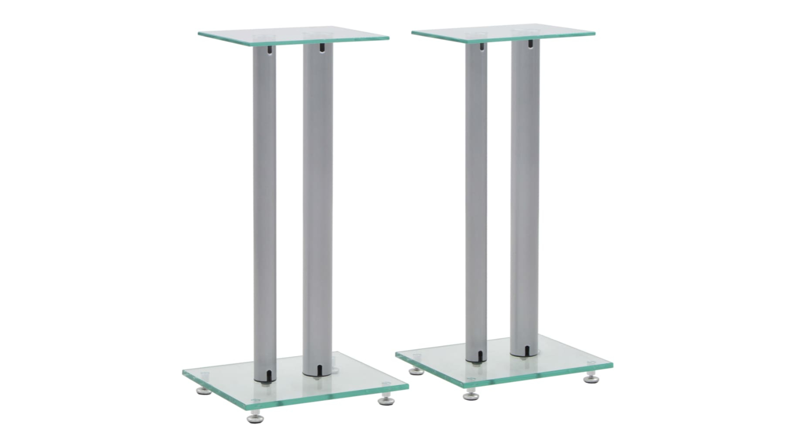 vidaXL Piece Tempered Speaker Stand Harvey Norman