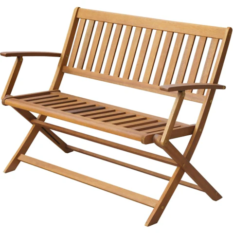vidaXL Solid Acacia Wood Garden Bench