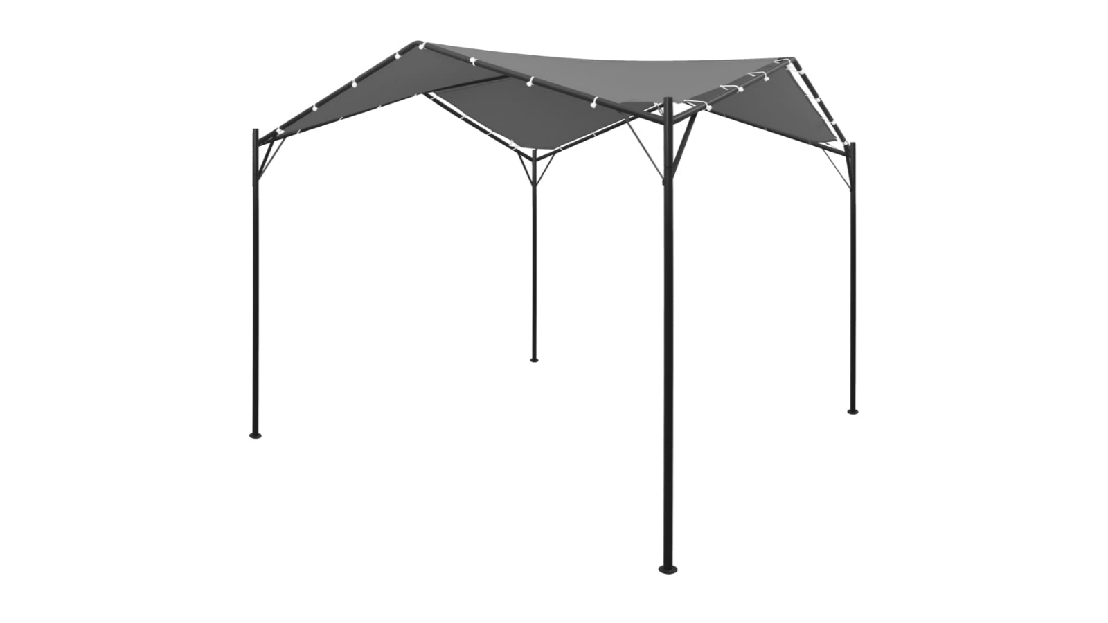 vidaXL 4 x 4 m Gazebo - Anthracite