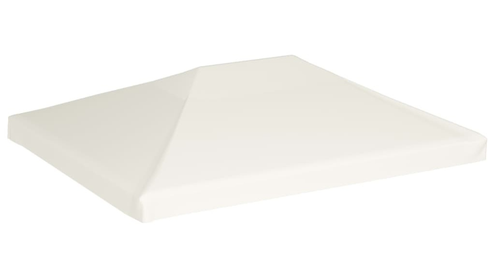 vidaXL Gazebo 4 x 3 Metre Top Cover - Cream White