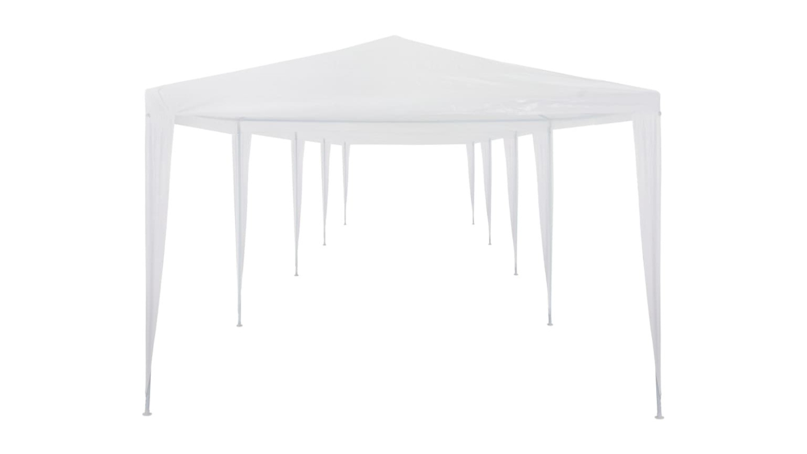 vidaXL Polyethylene White Party Tent - 300 x 1200cm