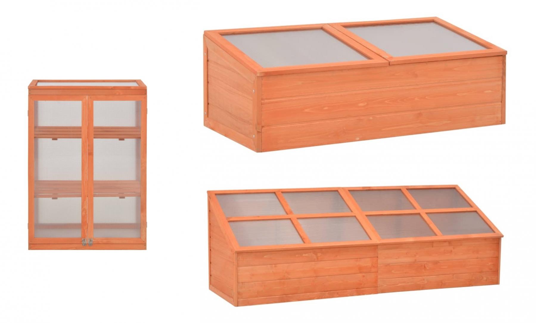 vidaXL Greenhouse Wood
