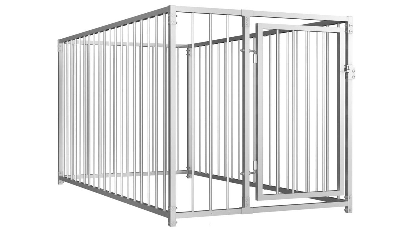 vidaXl 100x200x100cm Outdoor Dog Kennel Harvey Norman