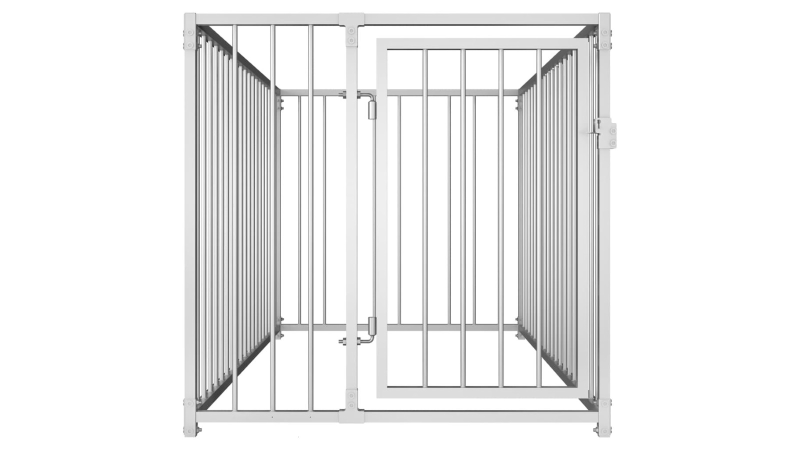 vidaXl 100x200x100cm Outdoor Dog Kennel Harvey Norman