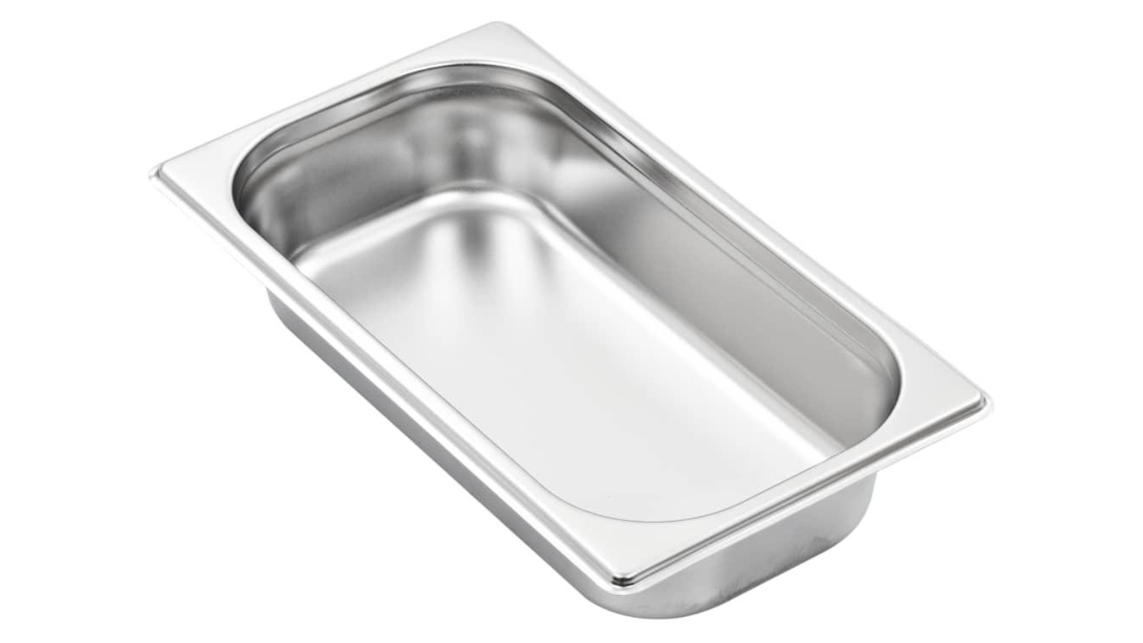 vidaXL 8 Piece Stainless Steel 1/3 GN Gastronorm Containers - Small