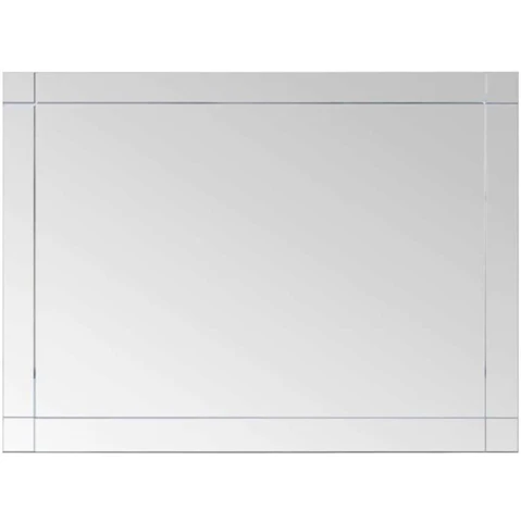 vidaXL 60 x 50cm Glass Wall Mirror