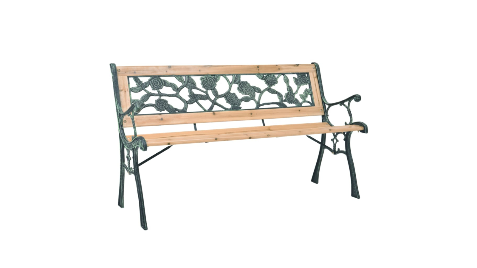 VidaXL Wood Garden Bench 122cm - Rose