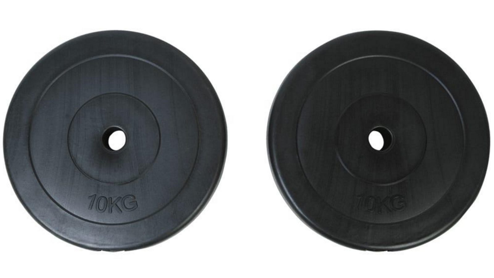 vidaXL 2 x 10 kg Weight Plates