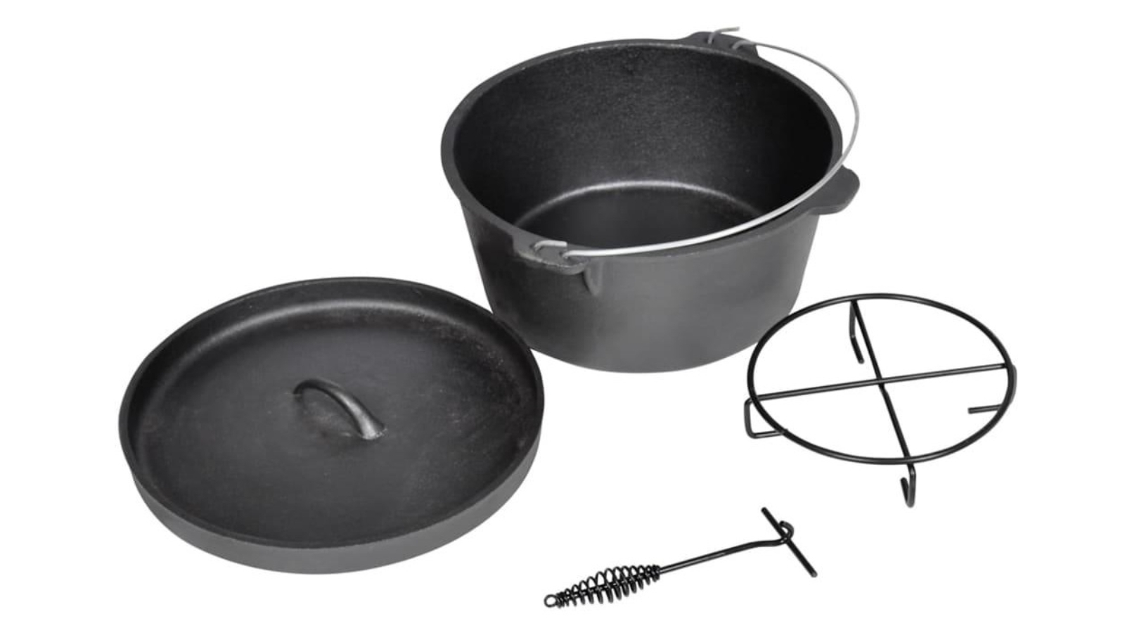 vidaXL 9QT Dutch Oven Cooking Pot