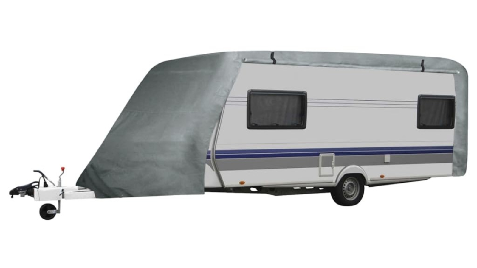 vidaXL Grey Caravan Cover - Medium