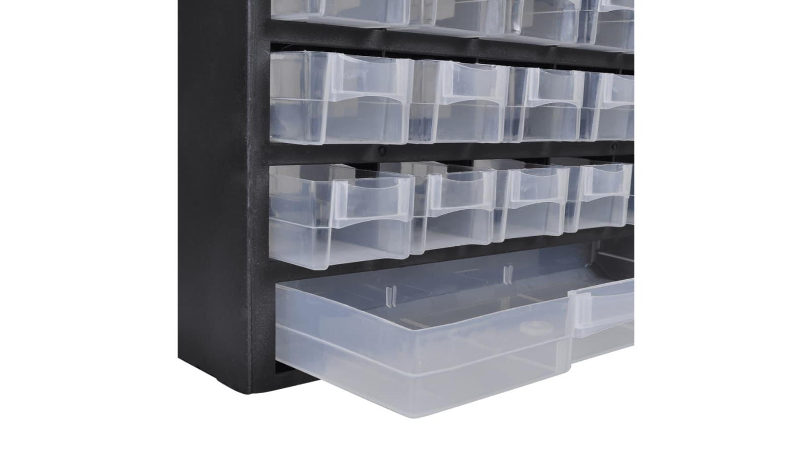 vidaXL 41-Drawer Plastic Storage Cabinet Tool Box