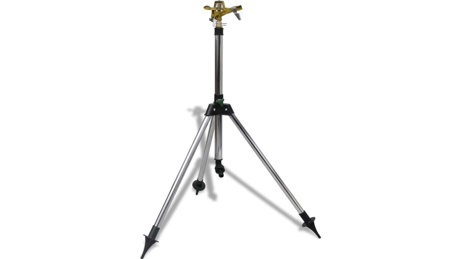 vidaXL Garden Impulse Watering Sprinkler on Tripod Base