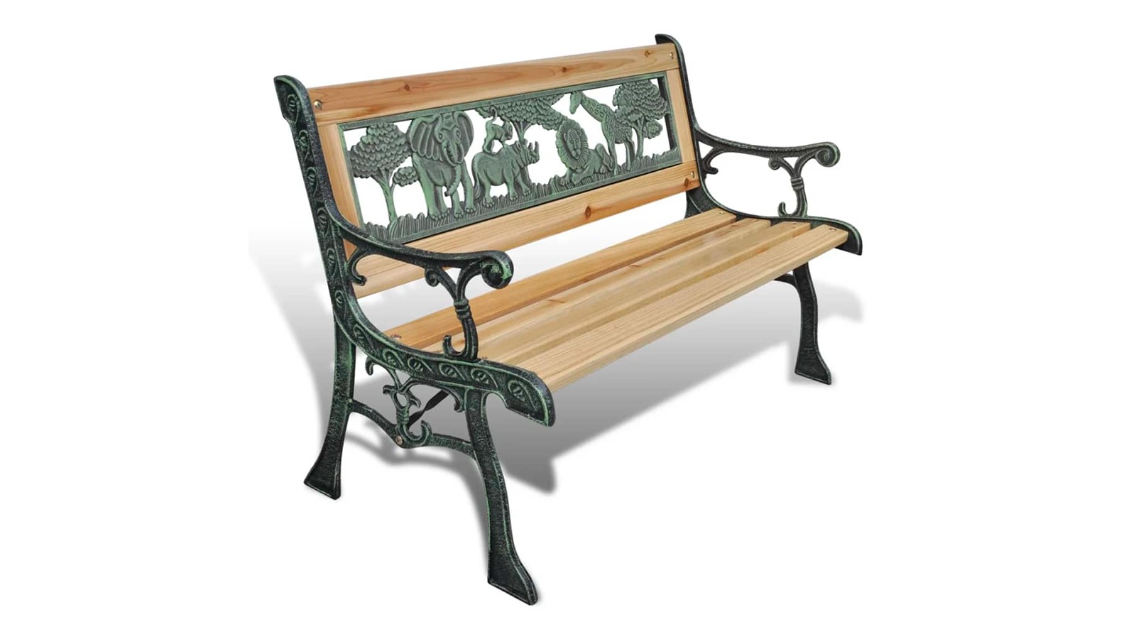 vidaXL Wood 84cm Children Garden Bench