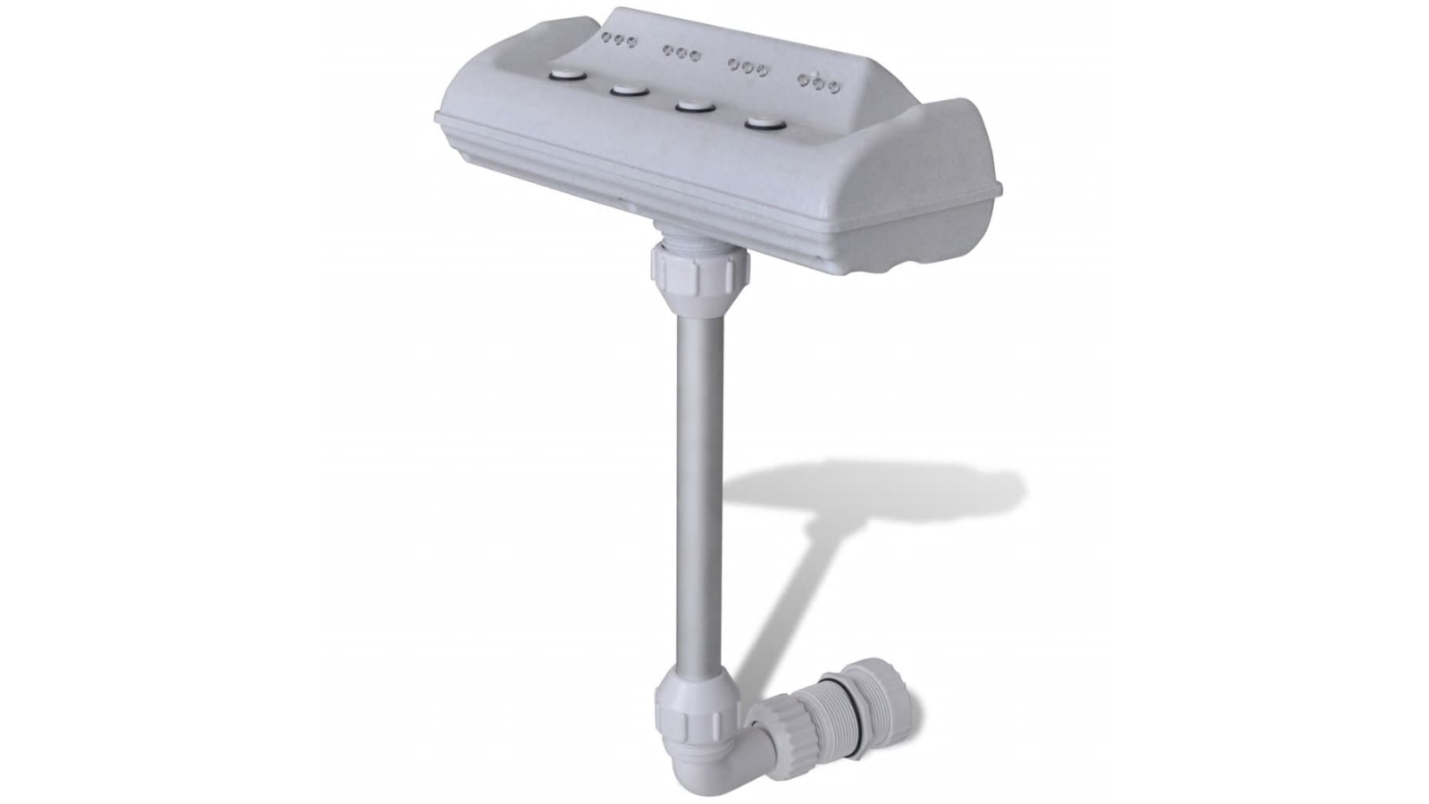 vidaXL Cascade Waterfall Swimming Pool Fountain with LED Lights