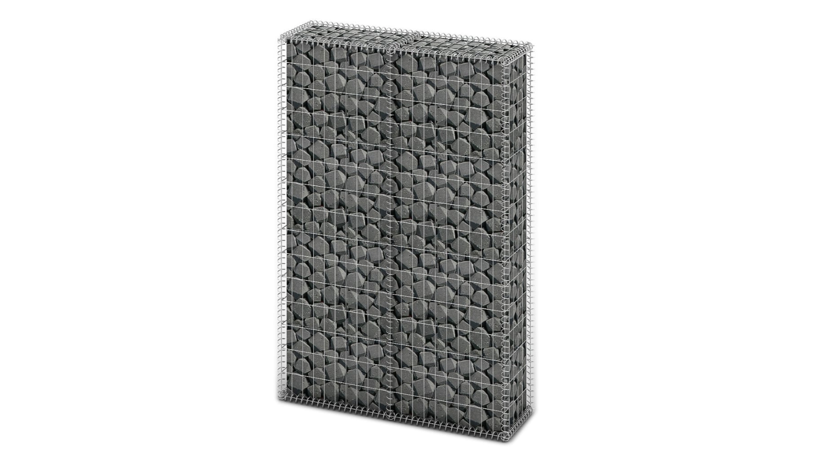 vidaXL Galvanised Wire Gabion Basket with Lids - 150 x 100 x 30cm
