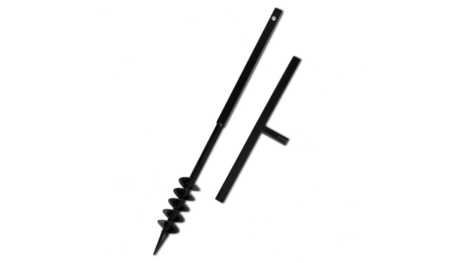 vidaXL 80mm Ground Drill with Handle Auger